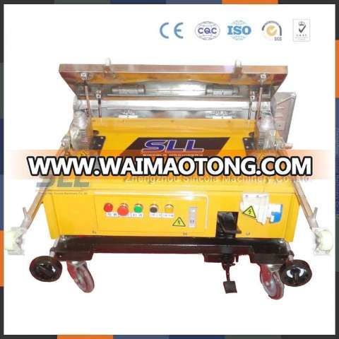 India Wall Plastering Machine Design Used Cement Mortar on Construction